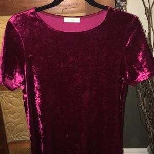 I.Joah Velvet Dress